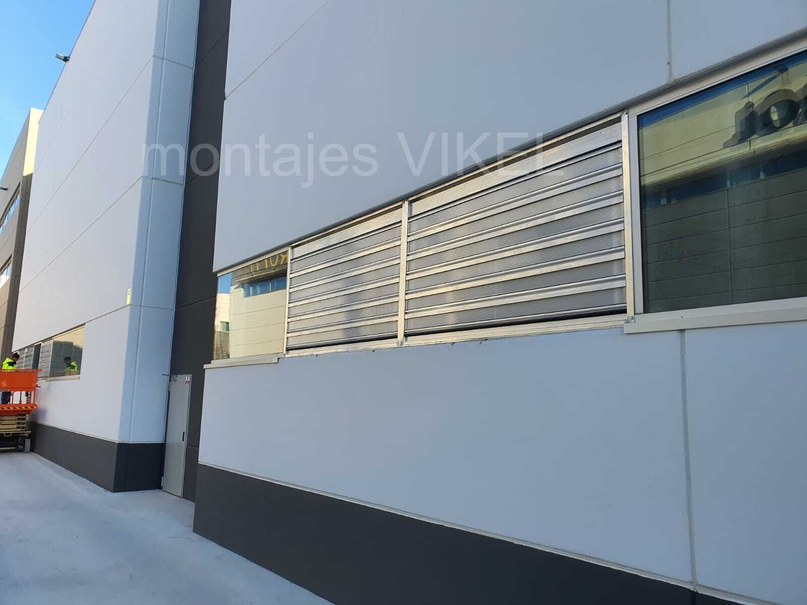 2021 CLAPE GROUP - GAVE ELECTRO Montaje exutorios fachada e instalación SCTEH